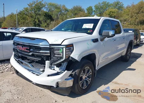 2025 GMC Sierra 1500 2Wd Short Box Slt from USA, damaged, VIN 1GTPHDED5SZ173358